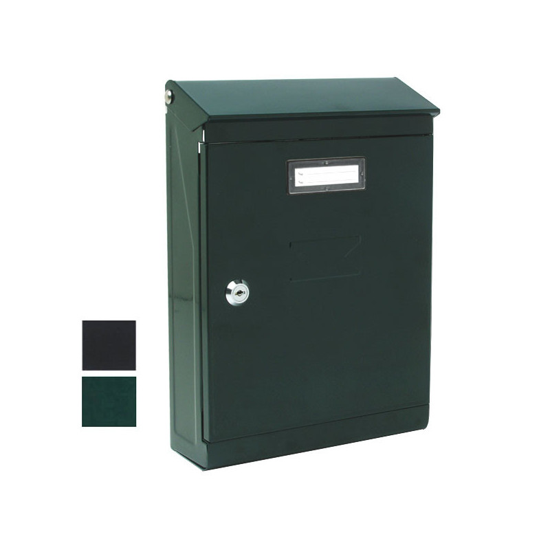 Cache Poubelle Avec Boîte Aux Lettres Axi - Anthracite - 1 Conteneur