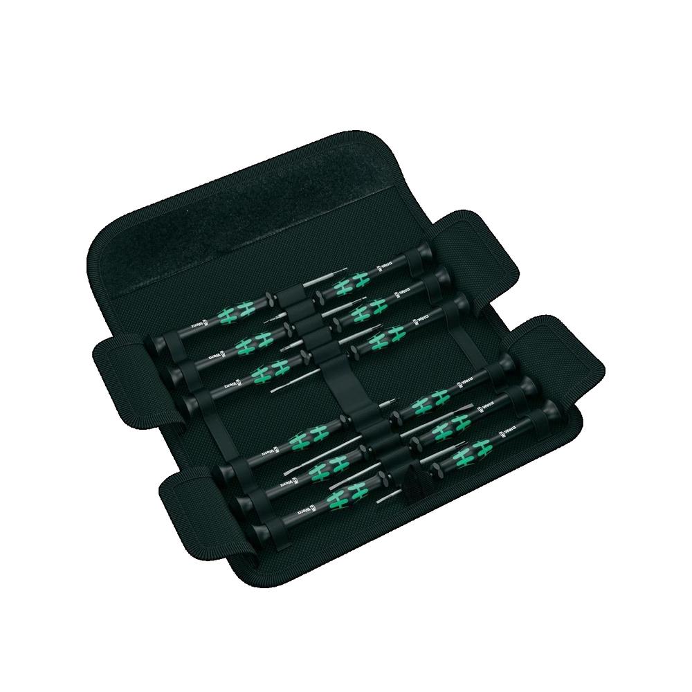 Zestaw śrubokrętów Wera Serie Kraftform Micro Universal 12 sztuk ergonomiczny i trwały