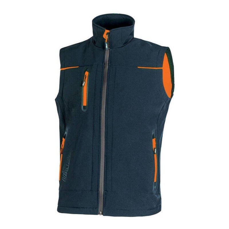 Gilet Softshell Pro UNIVERSE Bleu micro-polaire - U Power - Taille M - 6