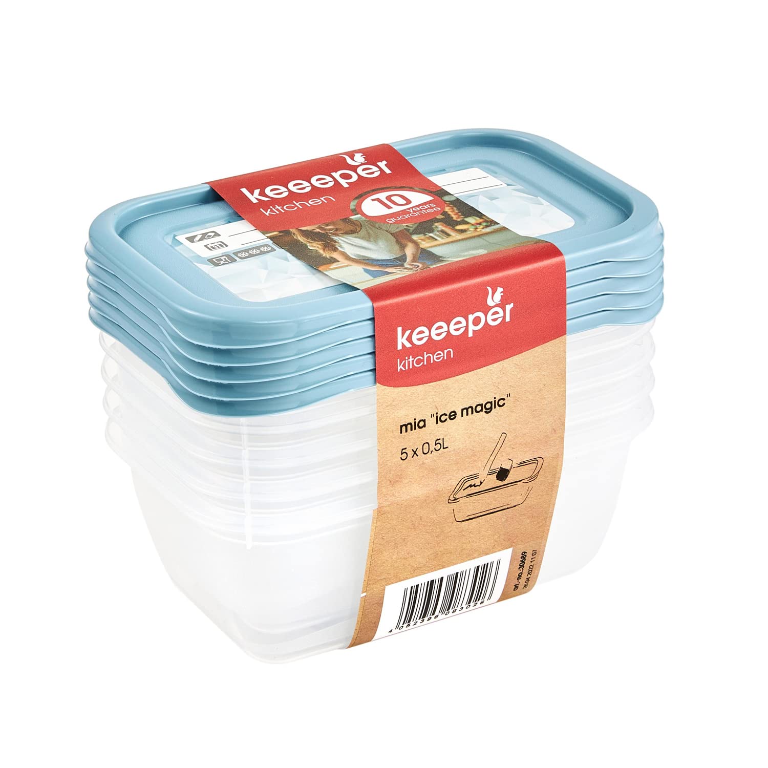 Kilner Set 2 Vasetti In Vetro 125 Ml Con Coperchio Silicone Push Top – Per Snack, Conserve, Condimenti, Senza BPA