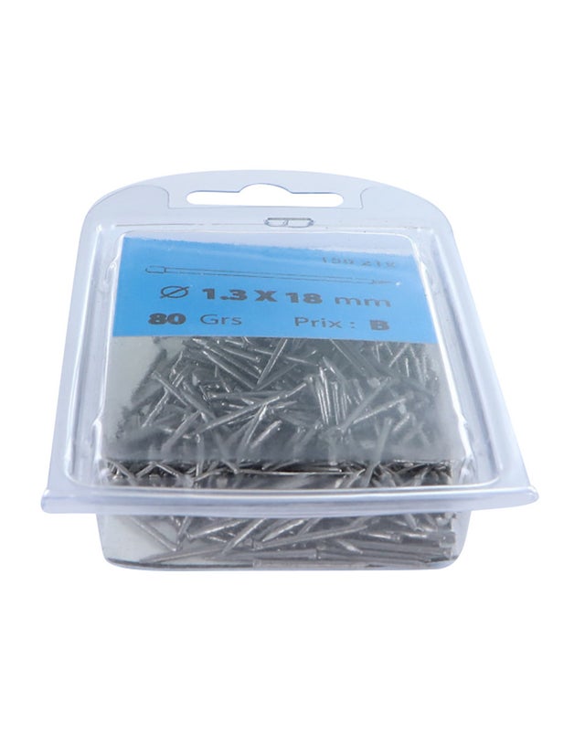 Stock De Pointes Acier Tête Homme 1,5mm X 2,5cm - 400g Sans Marque