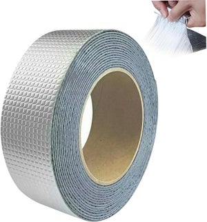 Ruban Aluminium Caoutchouc Butyle StickersLab - Étanche 50mm X 5m - Construction
