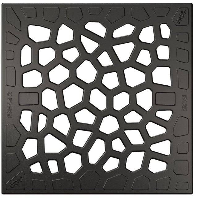 Europoint - Grille - ACO - Grille design Voronoï en fonte - B125