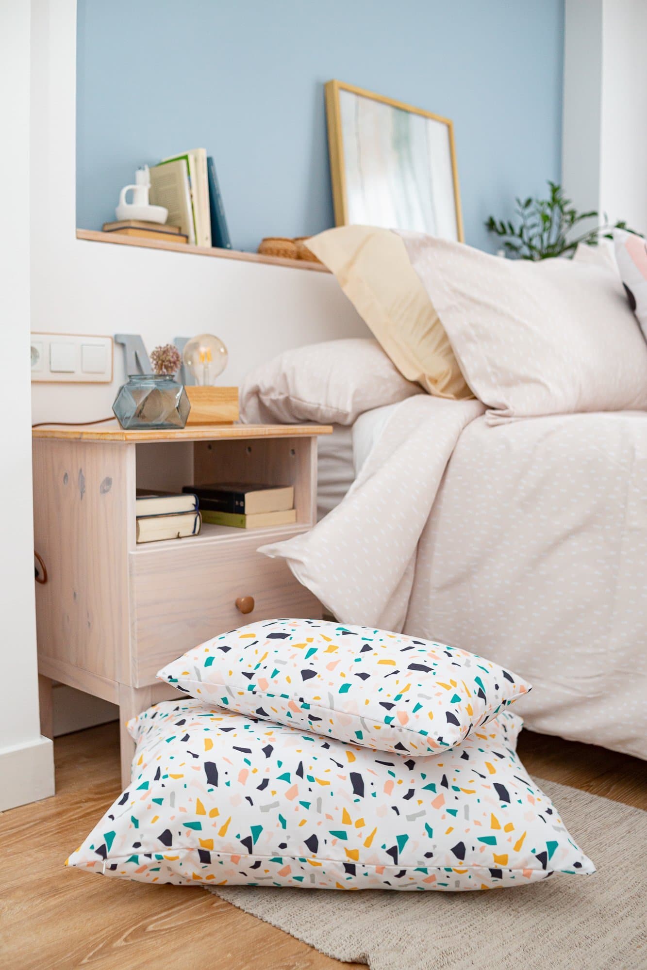 Housse de coussin Marble 50X50 Multicouleur - 5