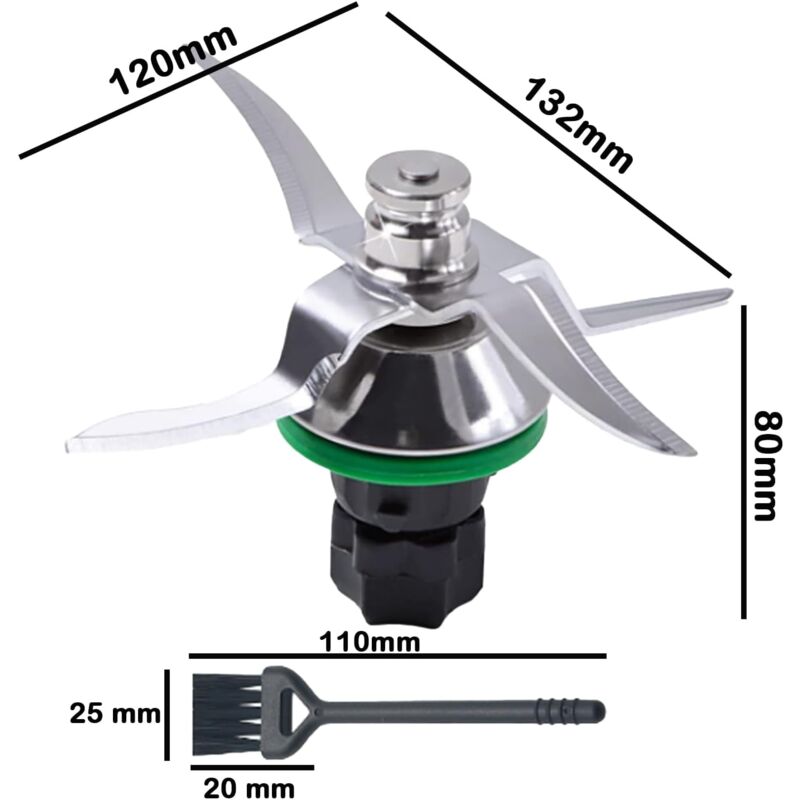 VINGVO Clé Pour Vorwerk Thermomix TM5 Clé De Rechange Pour Presse