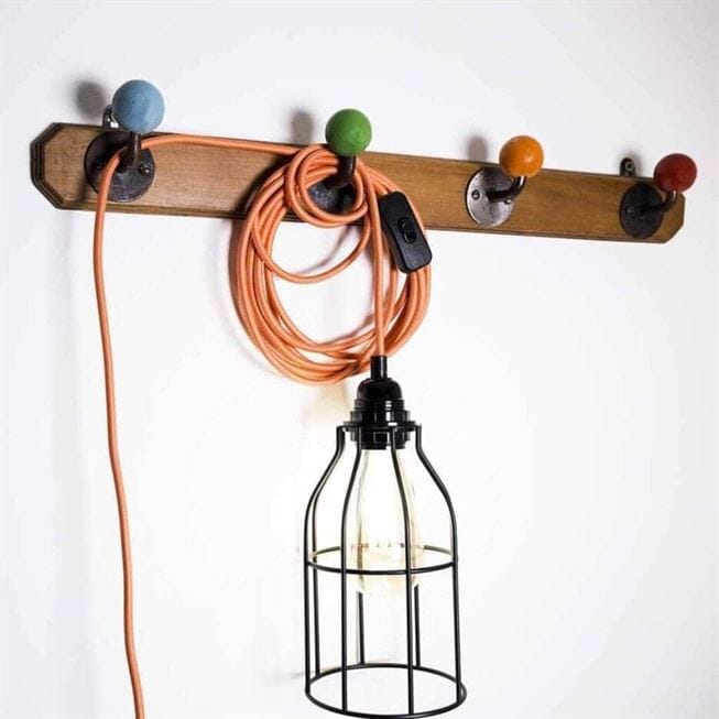 HOOPZI - Lampe Corde BALA - Uni - Magenta - 2