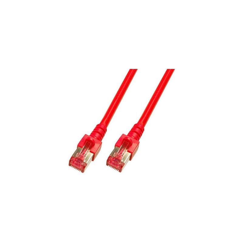 EFB Elektronik C Ble R Seau Cat6 S/FTP 20 M Rouge | Leroy Merlin