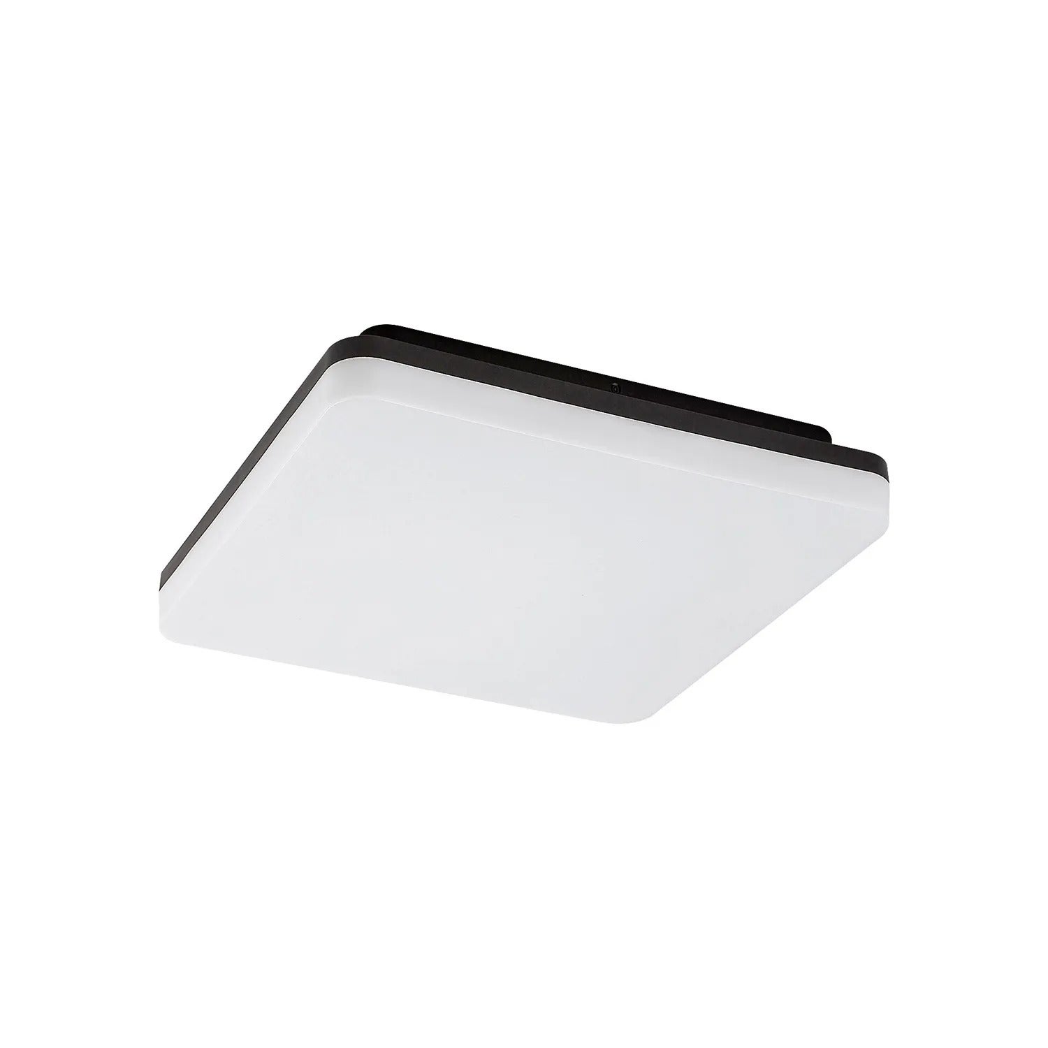 Lampa sufitowa zewnętrzna Pernik LED 24W Neutralna biel 2400lm czarno-biała IP54 Rabalux