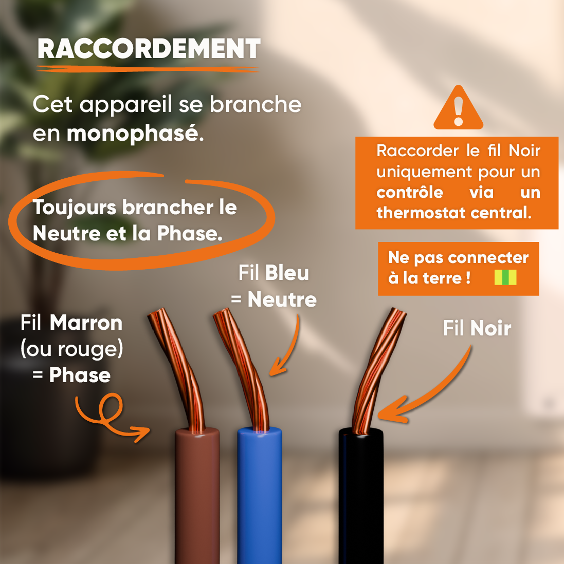 Radiateur électrique fixe à inertie sèche fonte+film 1500W Bestherm NEMESIS horizontal blanc - 9