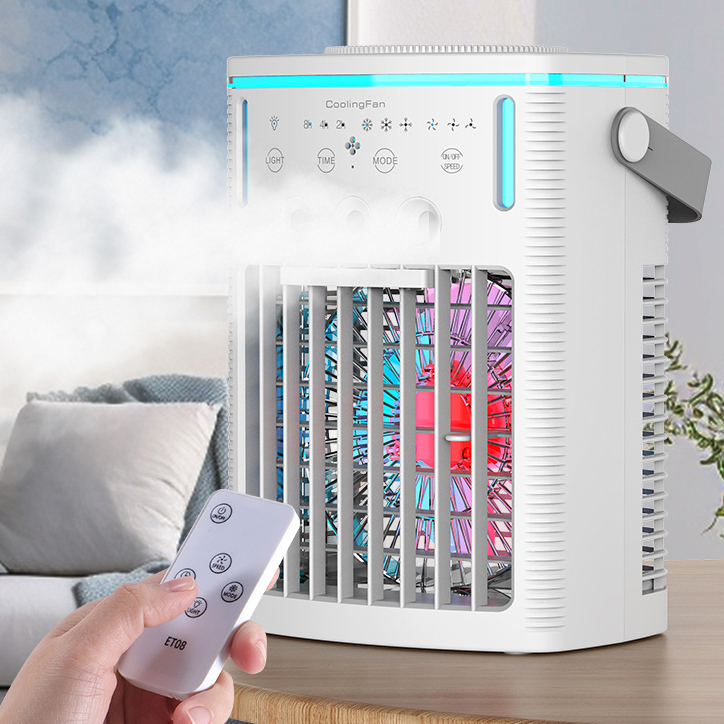Osmond Condizionatori d'Aria Portatili, Dispositivo di Raffreddamento Evaporativo Personale con velocità e, Mini Condizionatore d'Aria con Ventola di Raffreddamento da 600 Ml