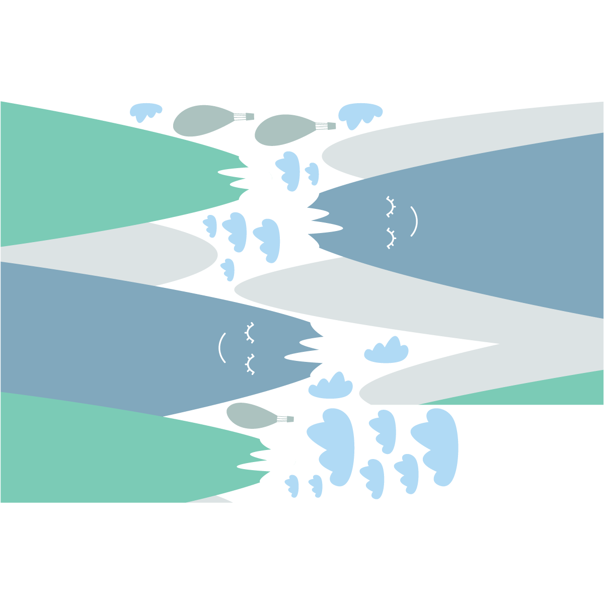 Adesivo bambino di montagna scandinavo asuka - Sticker adesivo - adesivi murali - 40x60cm - 2