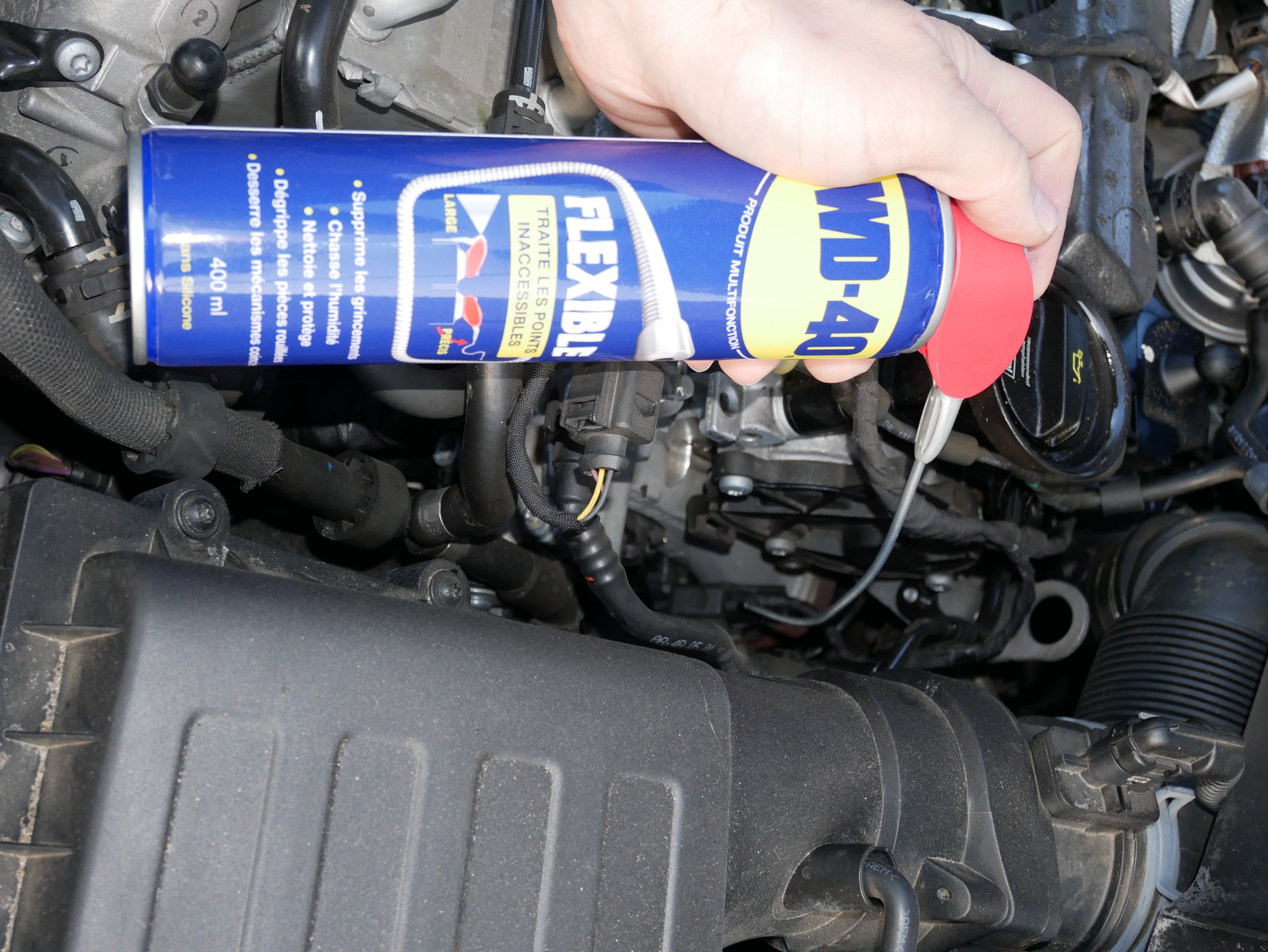 Spray flexible multifonction 400ml- tube flexible 18 cm Wd40 33688 - 7