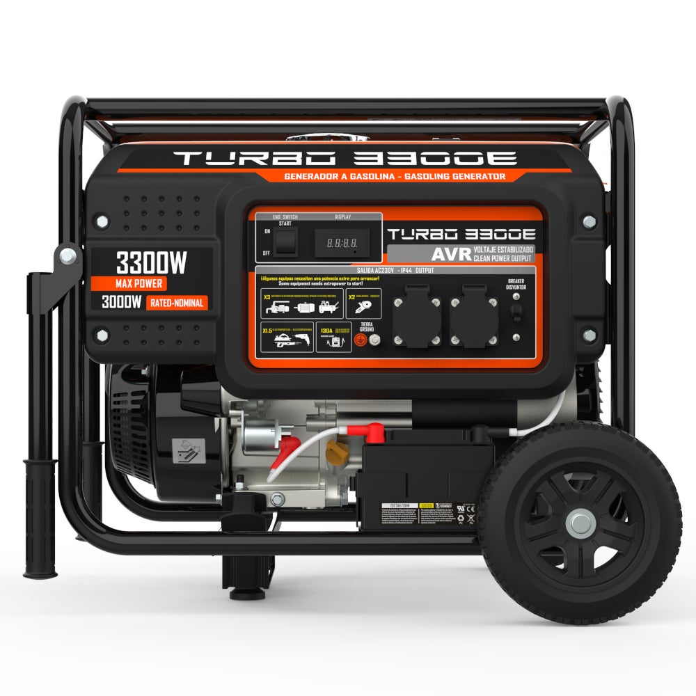Groupe électrogéne GENERGY Turbo 3300 3300W démerrage électrique AVR Grande autonomie- Générateur Électrique essence best seller - 3