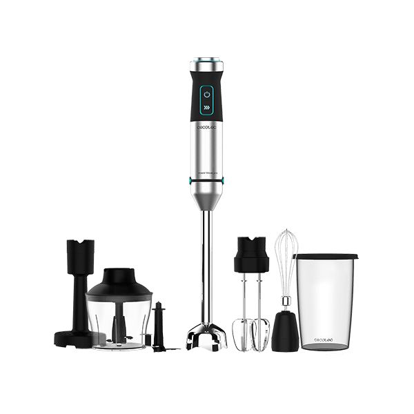 Cecotec Batidora De Mano Power Titanblack 1500 Xl Perfectcream & Crush 1500 W Negro , Leroy Merlin