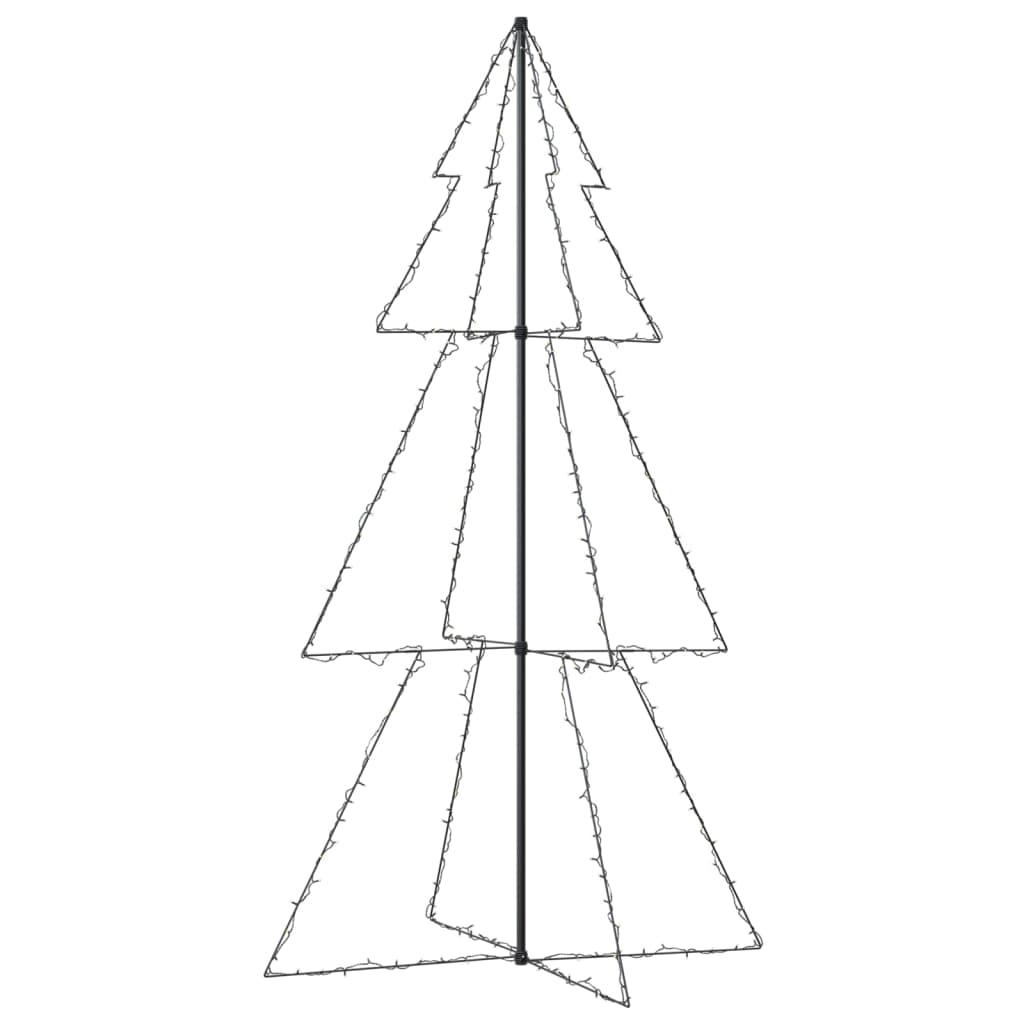 Maison Exclusive - Albero di Natale a Cono 300 LED per Interni Esterni 120x220 cm - 8
