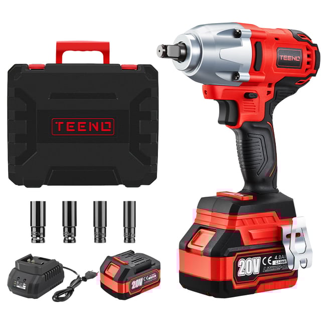 TEENO Clé à Chocs sans Fil Brushless 1/2