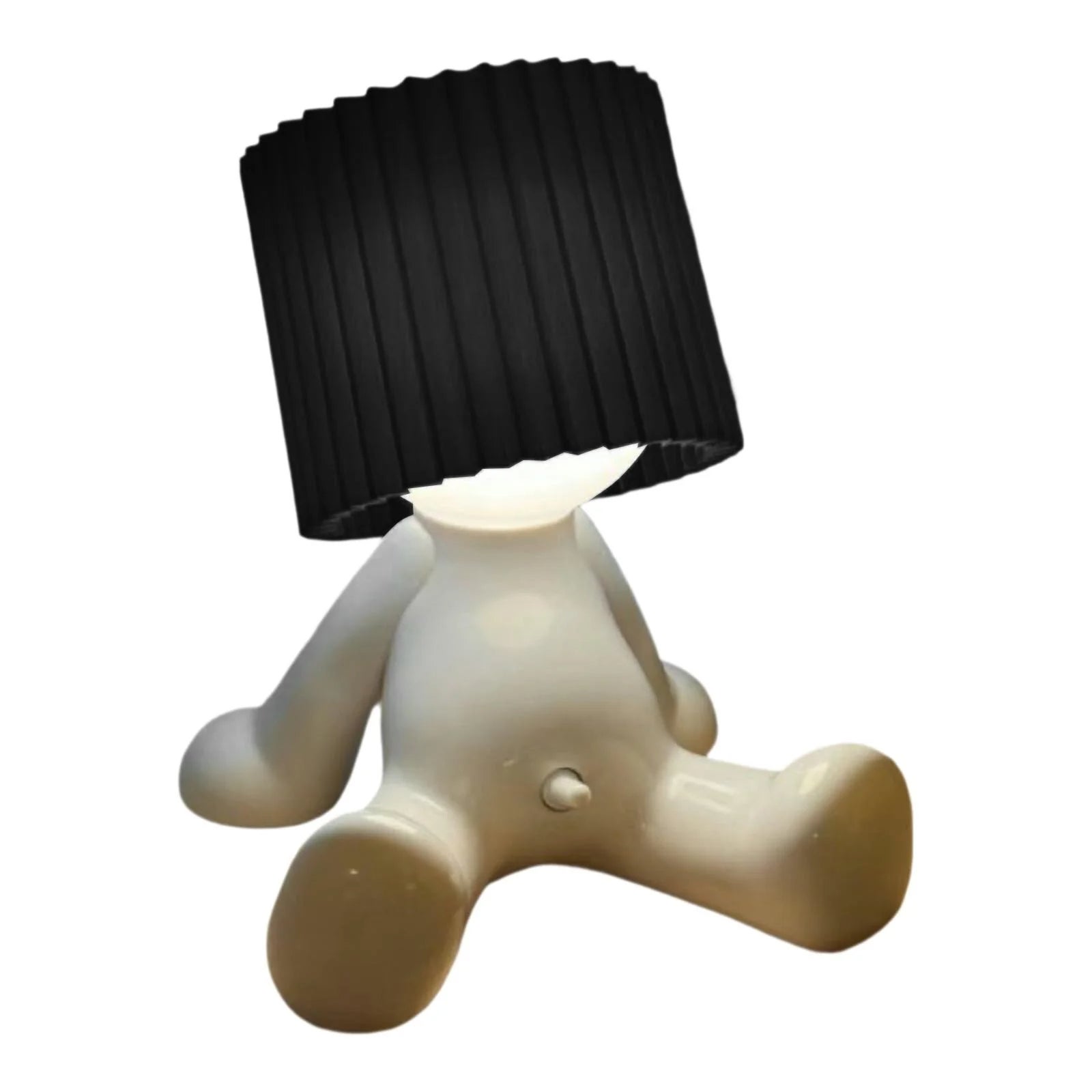 Zabawna lampa stołowa LED, kreatywna lampka nocna A Little Shy Man, lampa stołowa ładowana przez USB z abażurem, romantyczna lampka nocna LED