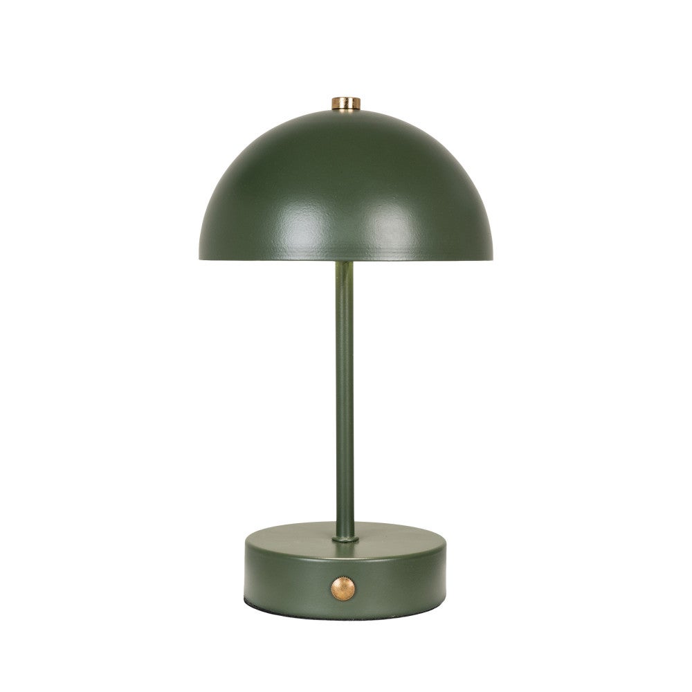 Holt Lampa stołowa LED ładowalna zielona.