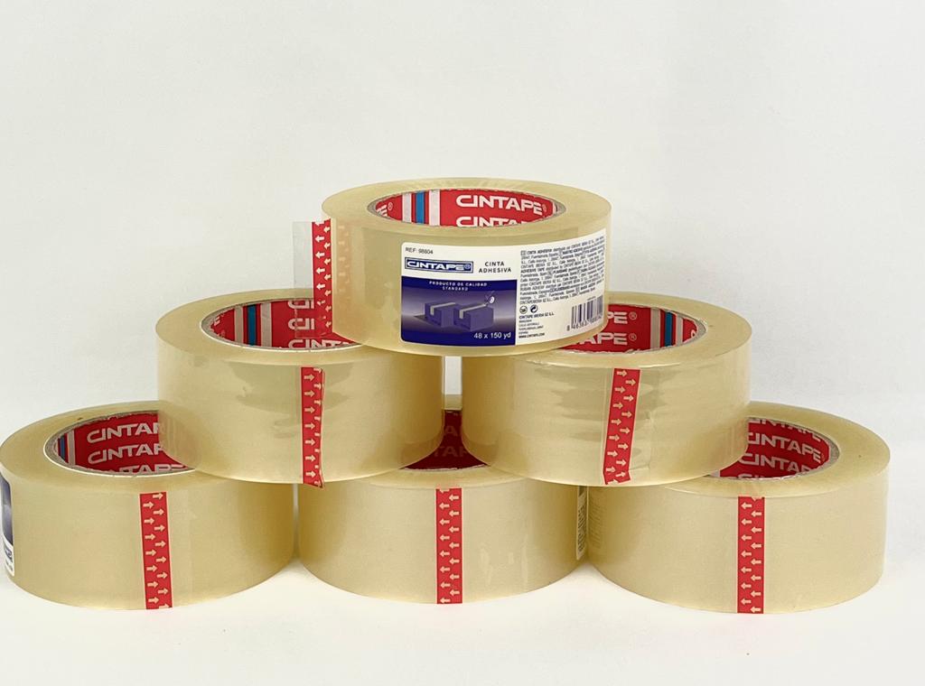 ROLLO CINTA DE EMBALAR A-SERIES PVC 48mm X 66m