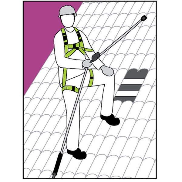 Kit harnais de sécurité pour toiture - FA8010500 - 2