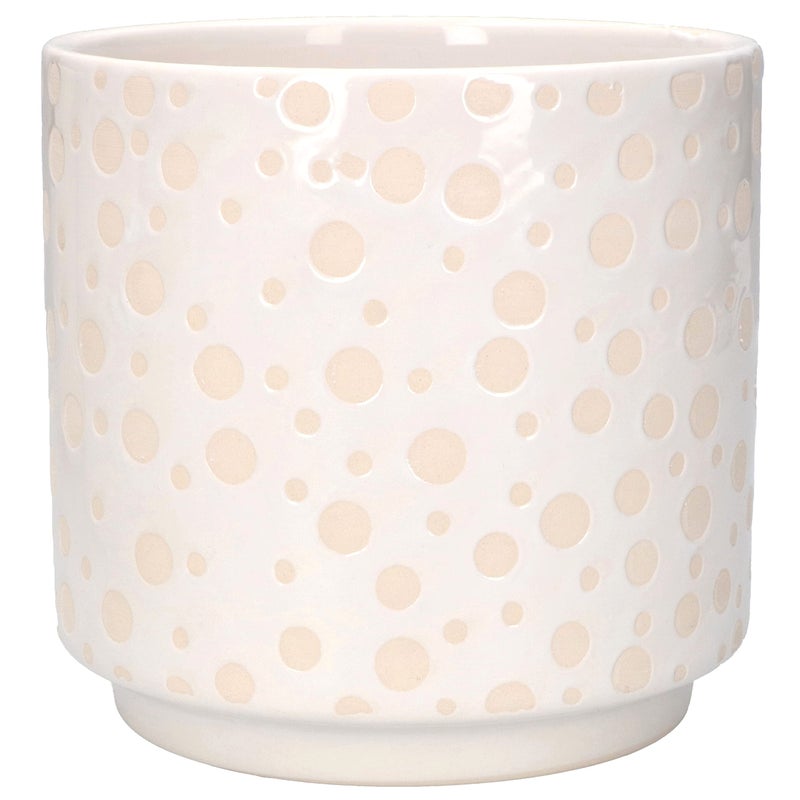 Doniczka szkliwiona fi12 donica osłonka ceramiczna - KOTARBAU