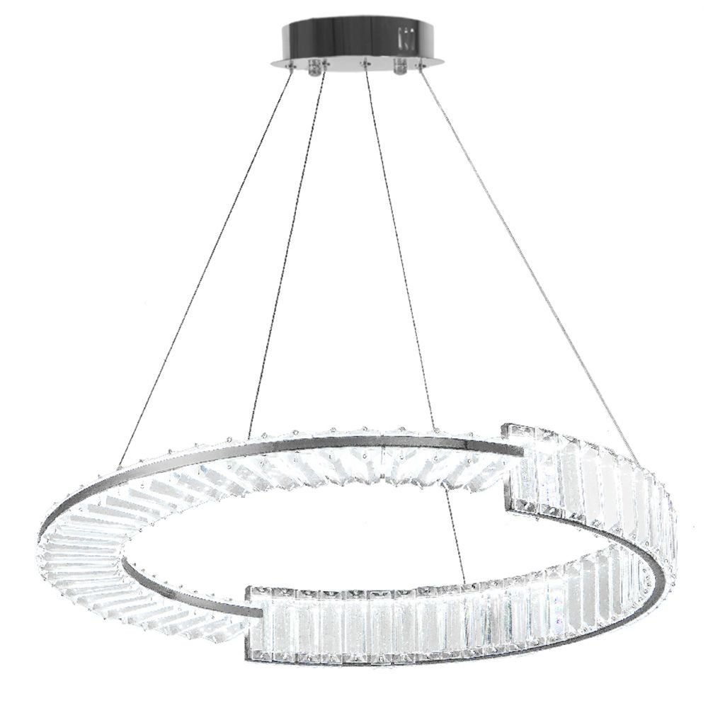 Lampa Sufitowa Wisząca Led Toolight Led App1529-Cp60 Chrom
