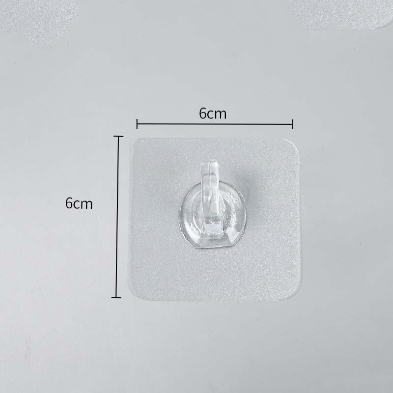 EOSWRU Ganci Autoadesivi, 30 Pezzi Ganci Adesivi Trasparenti Senza Perforazione (max 10 kg) Ganci Adesivi Multiuso Impermeabili e Antiolio Senza Cuciture, Ganci da Parete Autoadesivi per Cucina Bagno