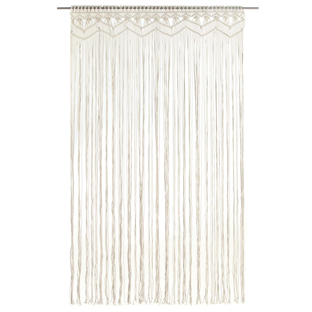 Fermatende in macramè, stile boho, non richiede fori