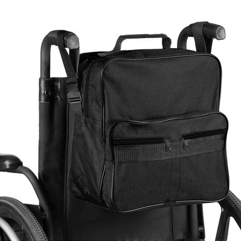 Torba na wózek inwalidzki - Podszywana torba na wózek inwalidzki - Torba do przechowywania na balkonik - 35x19x30cm