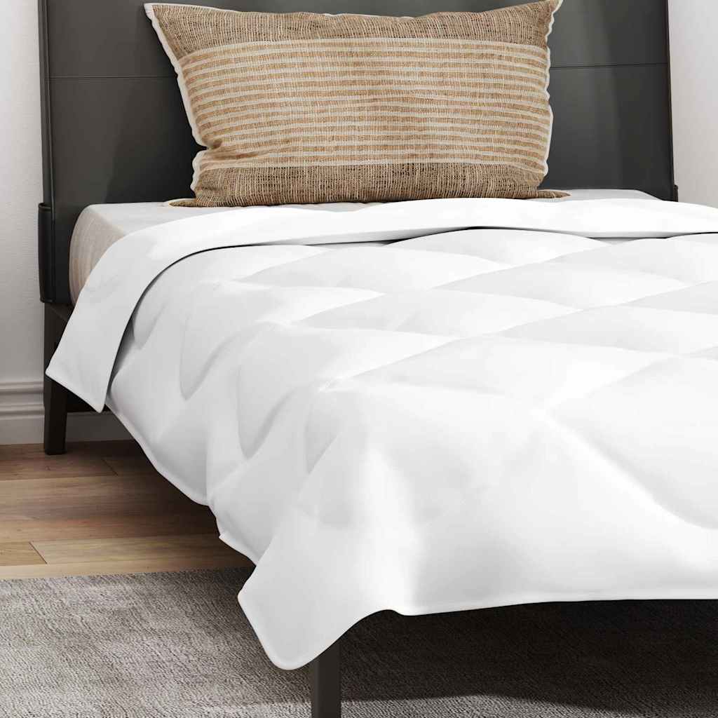 Duvet d'été avec oreiller 2 pcs | Couette Blanc 135 x 200 cm Microfibre - 5