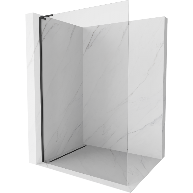 Mexen Kioto L ścianka prysznicowa Walk-in 70 x 200 cm, transparent, czarna - 800-070-103-70-00