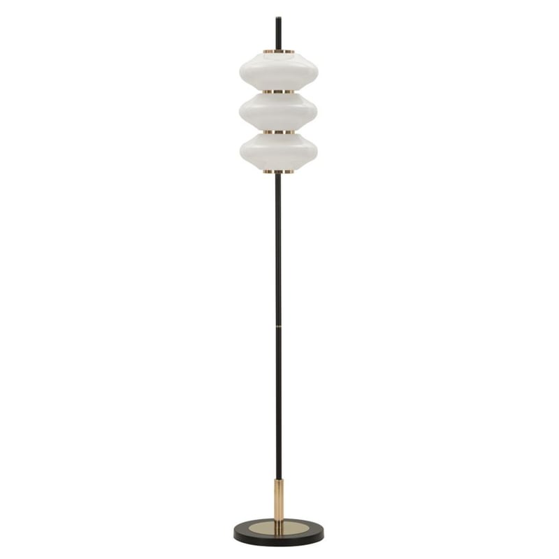 Lampa Podłogowa MF920, Szkło, Biały, Seven Design