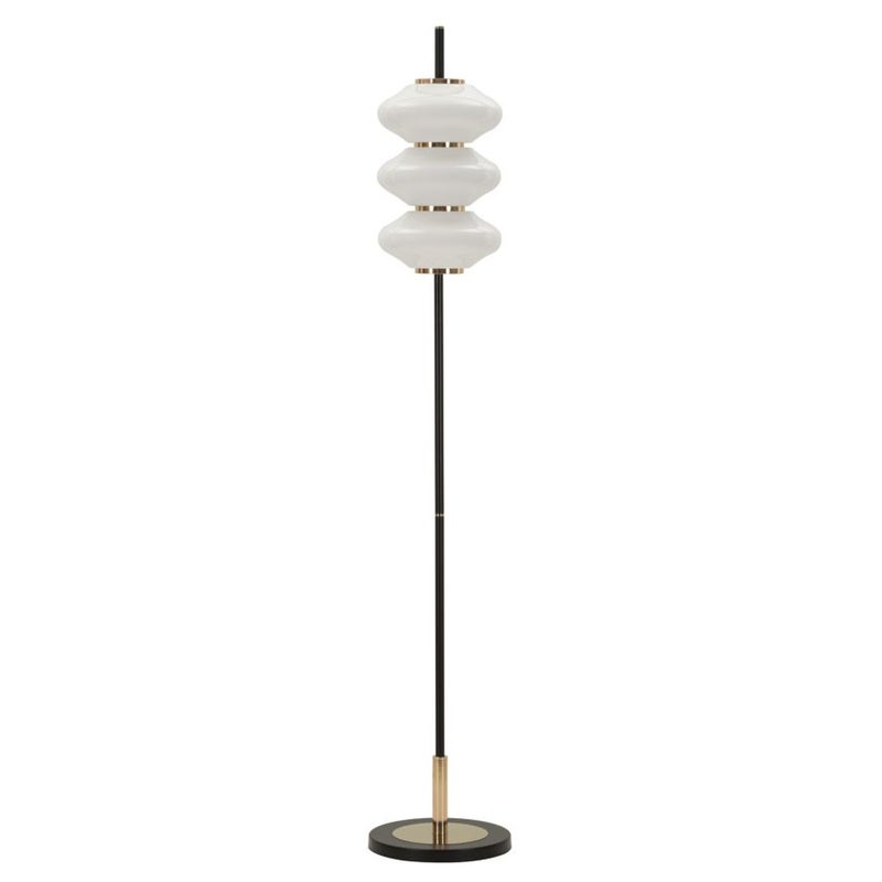 Lampa Podłogowa MF920, Szkło, Biały, Seven Design