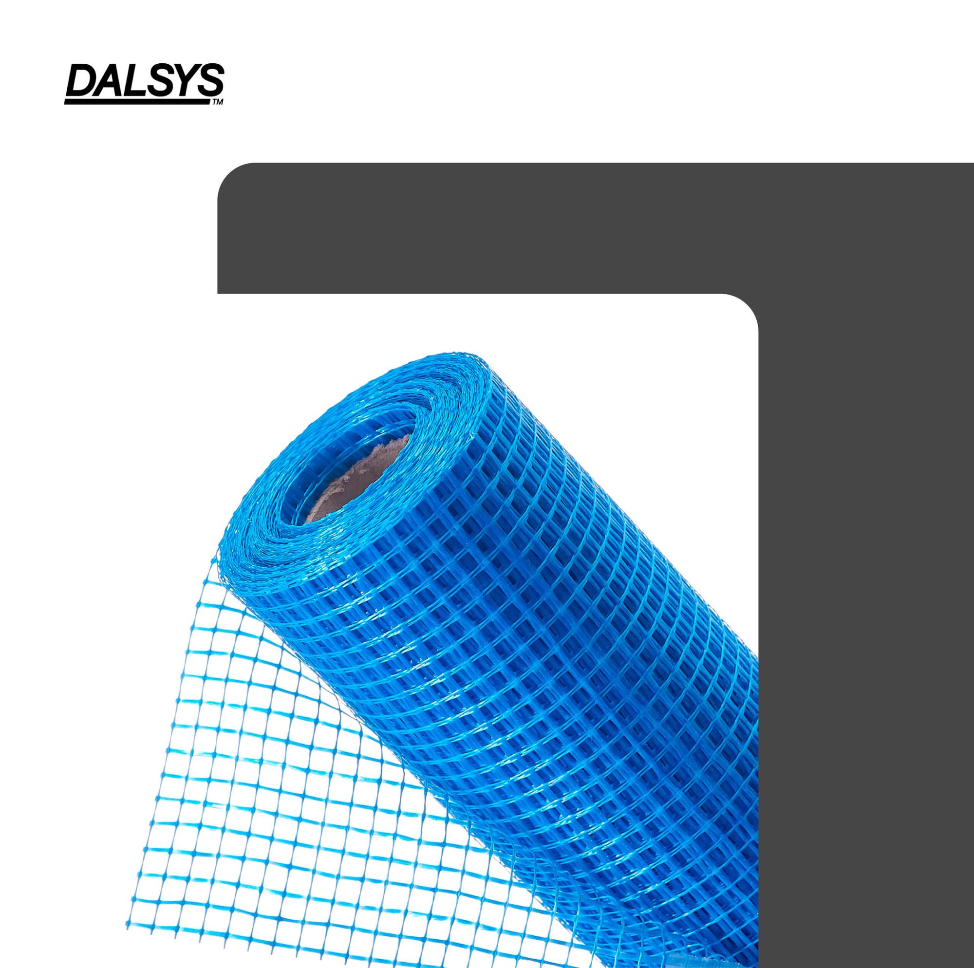 Treillis d'armature fibre de verre Dalsys 10m² x 10m x 1m bleu - 4
