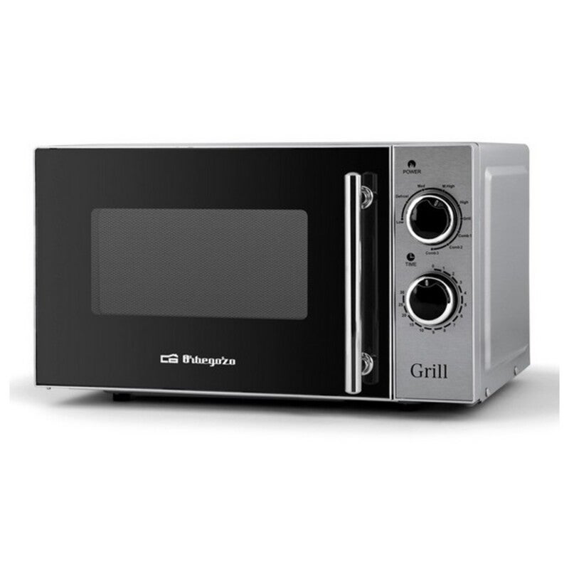 Orbegozo Microondas Mig 2550 20 L 700W Plateado/Negro , Leroy Merlin