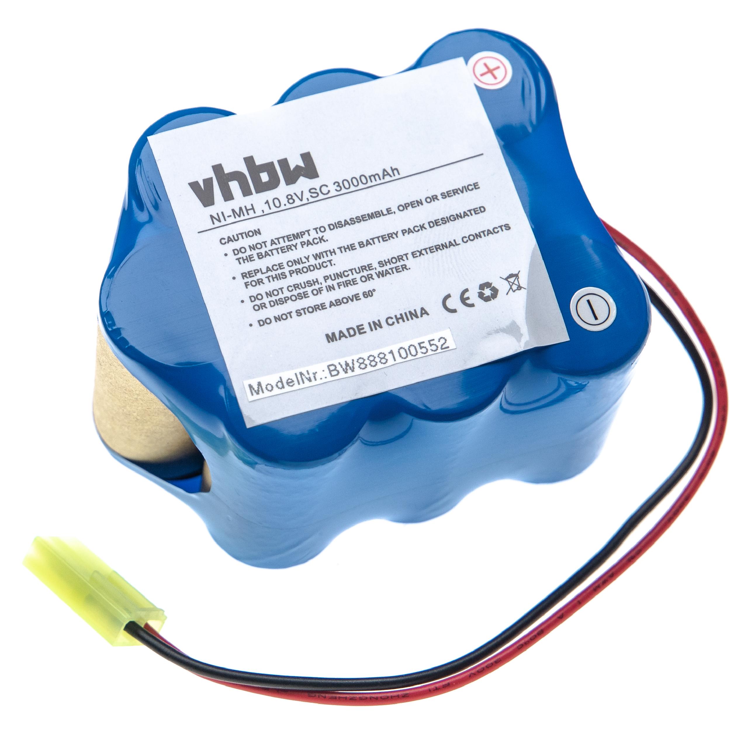 Vhbw NiMH Batería 3600mAh  14.4V  Compatible Con Robot Limpiasuelos Robot Autonomo De Limpieza Como Upc 853816149049 12873987