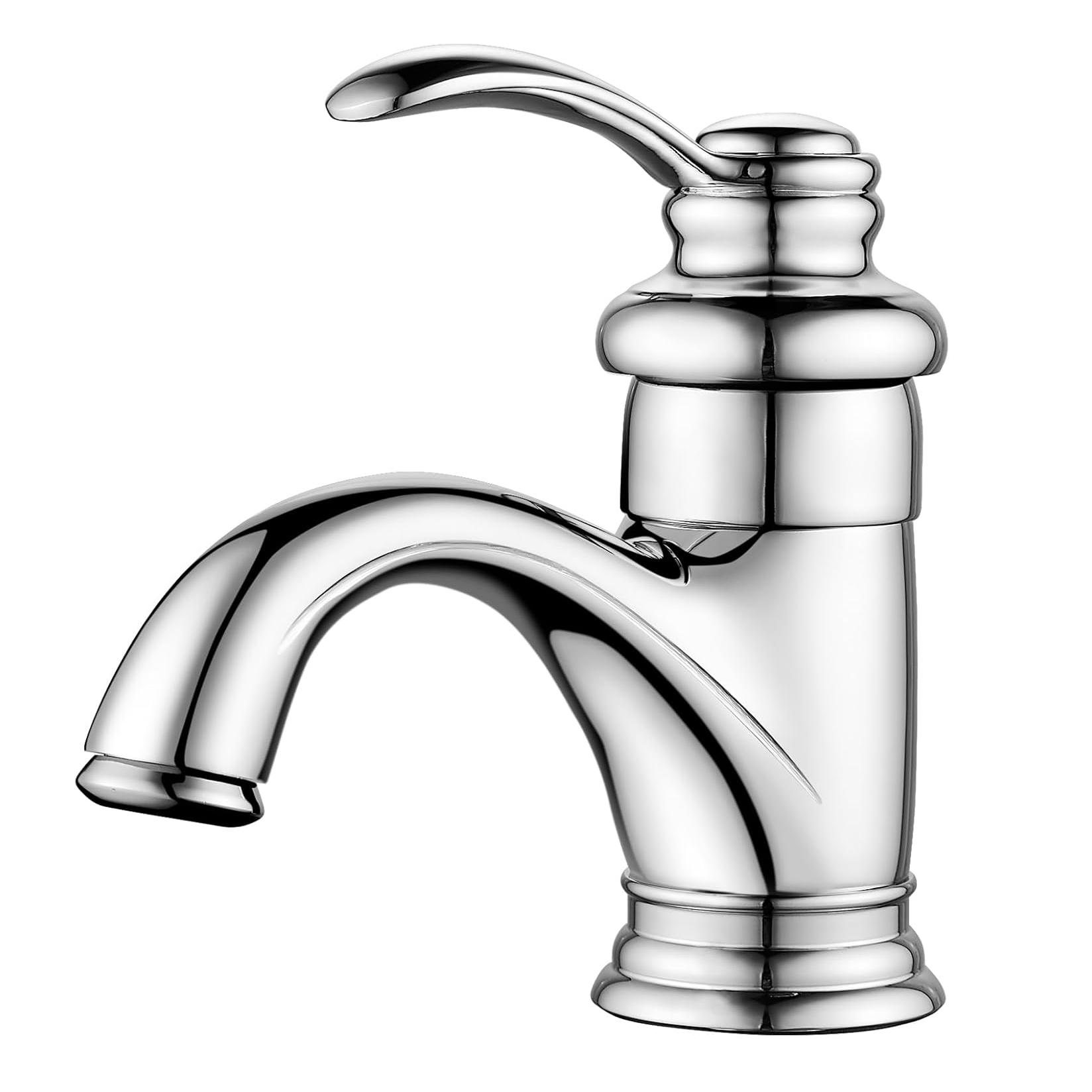 VALAZ Grifo Lavabo Empotrado Bimando, Latón, Caño 21 Cm, Acabado Cromado, Para Agua Fría Y Caliente, Serie Nalon