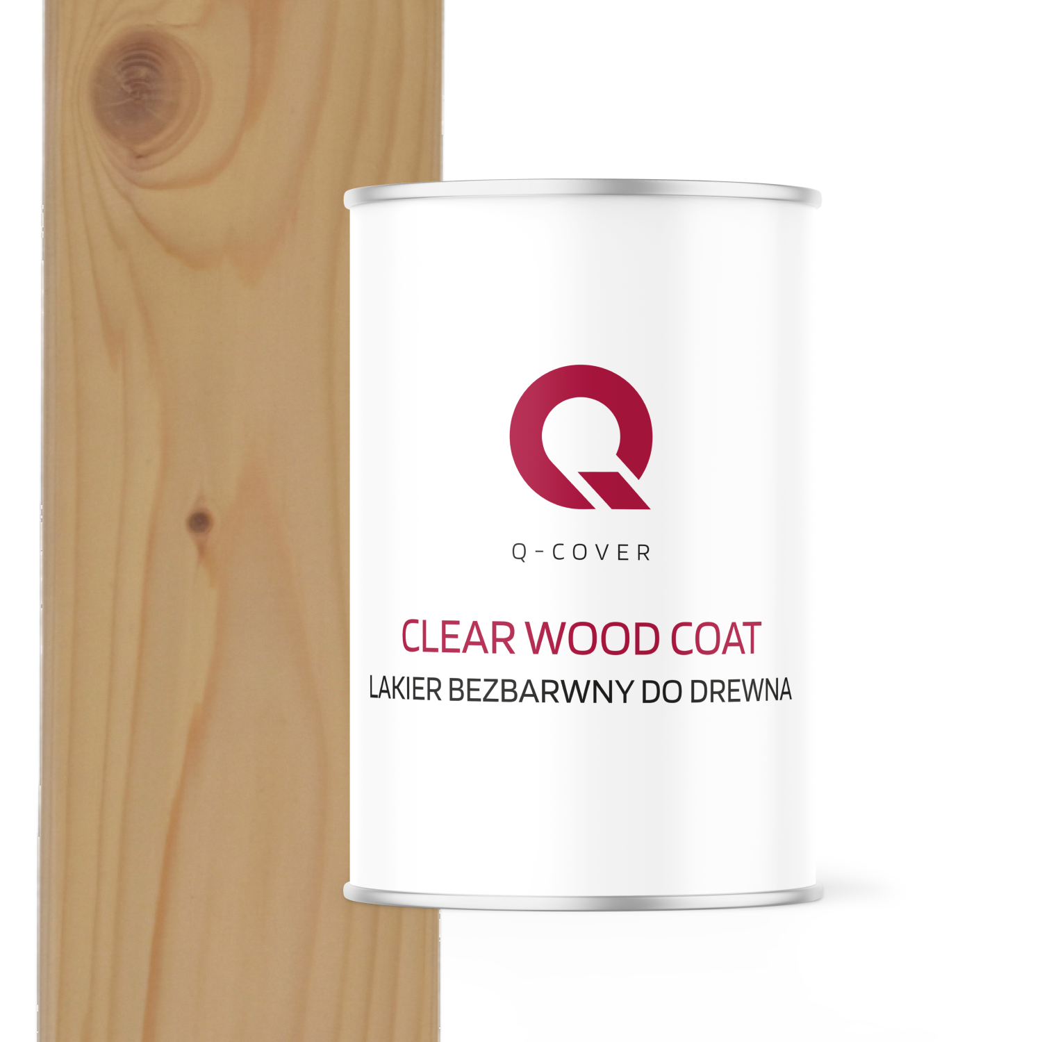 Lakier Bezbarwny do Drewna Q-Cover Satyna 1L