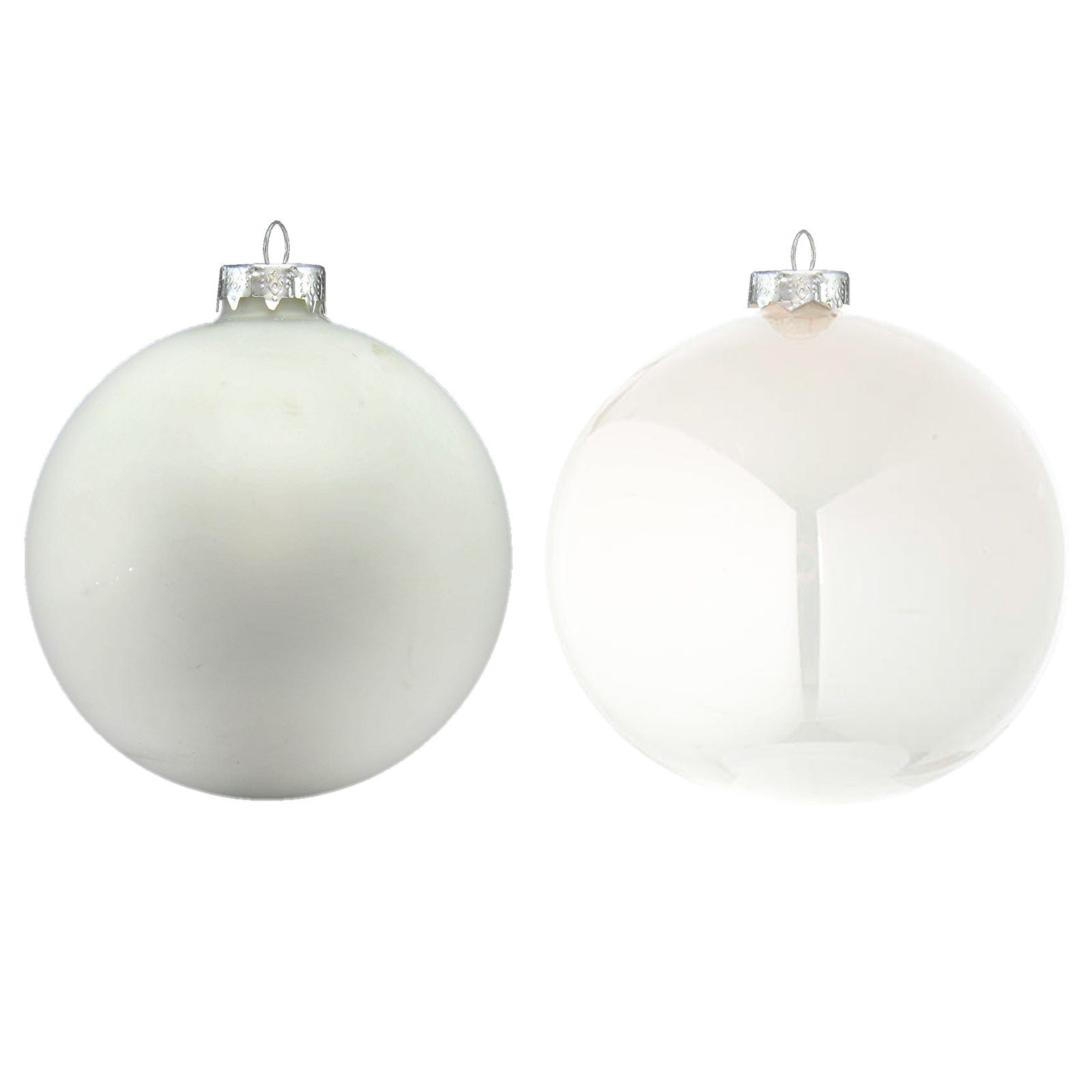 Kaemingk Palline di Natale in vetro soffiato, 8 cm, confezione da 6 pezzi, grandi palline per albero di Natale, decorazioni per albero di Natale, rosmarino opaco Kaemingk Palline di Natale in vetro soffiato, 8 cm, confezione da 6 pezzi, grandi palline per albero di Natale, decorazioni per albero di Natale, rosmarino opaco