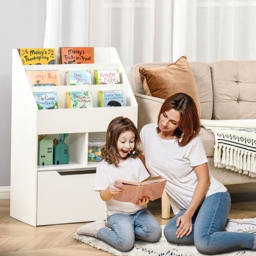 Libreria con 9 Scomparti Aperti a Forma di Cubo dal design elegante