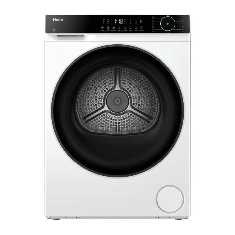Haier Secadora Hd80d357tu1s, 8 Kgs,D,Whi Blanco/Negro , Leroy Merlin