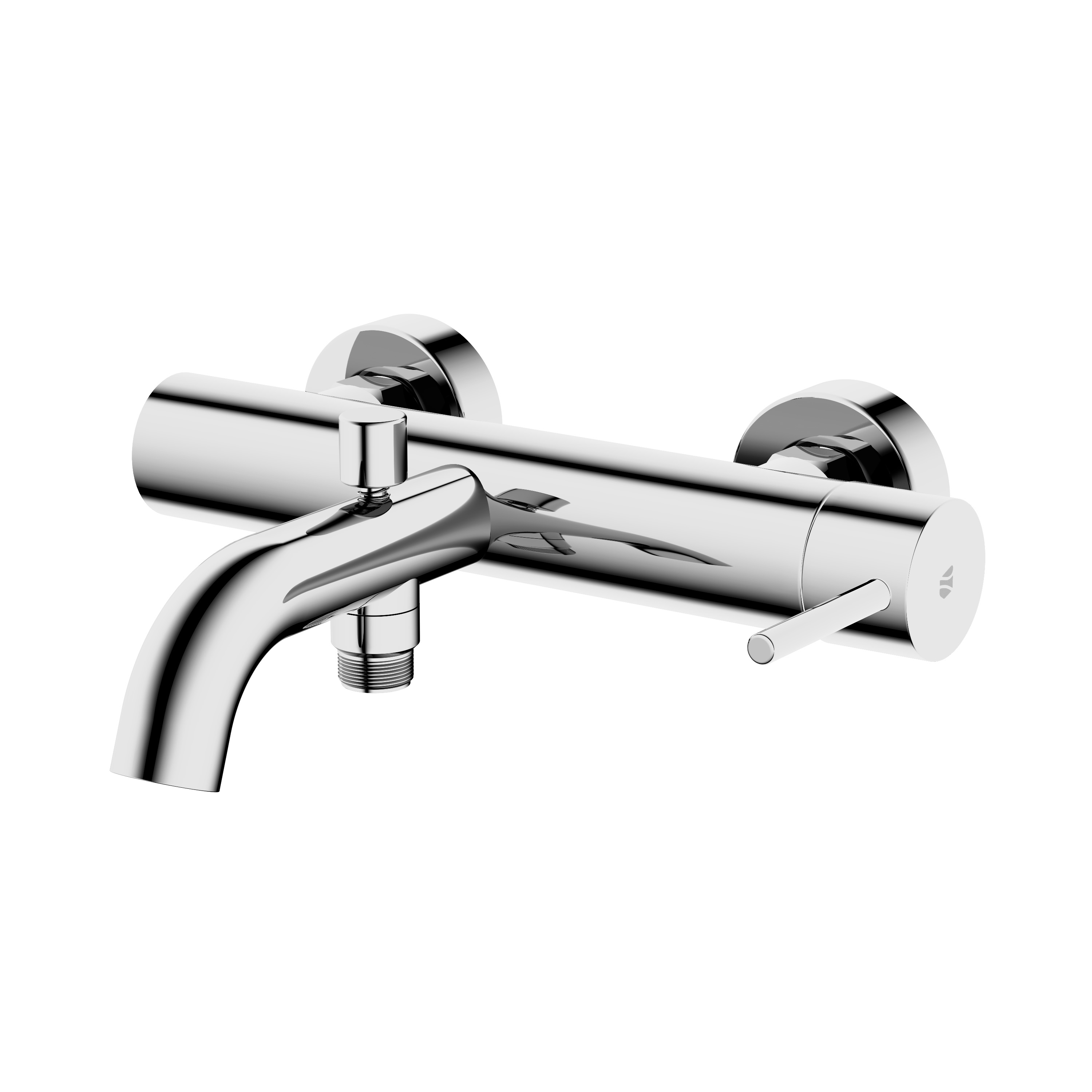 Bernstein Bateria wannowa natynkowa VIREO chrom - CloudFlow - Stal nierdzewna SS304