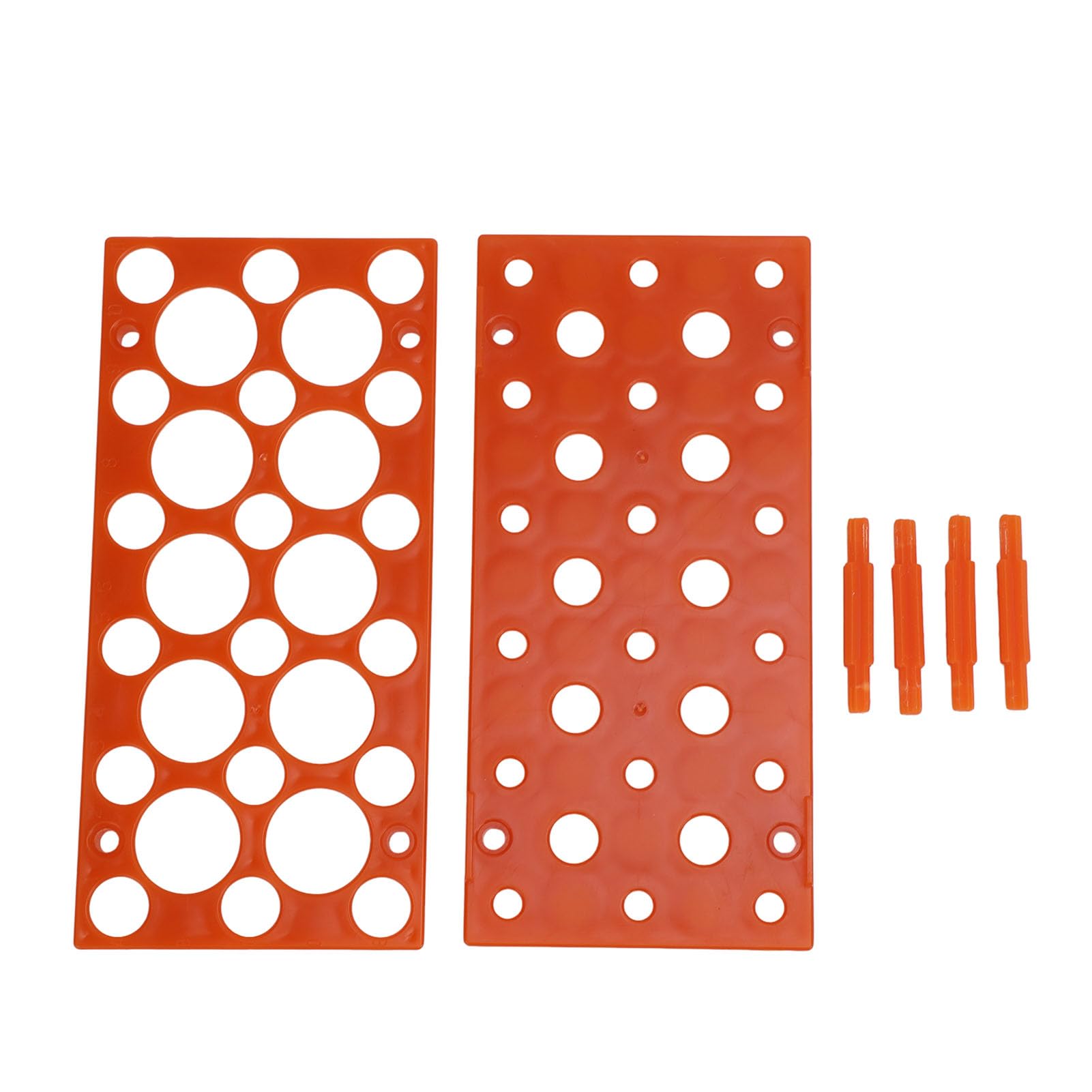 Tubes à Essai 5 Ml Avec Support En Plastique 24 Trous - Centrifugeuse, Diamètre 14 Mm - Idéal Laboratoire, école - Neuf