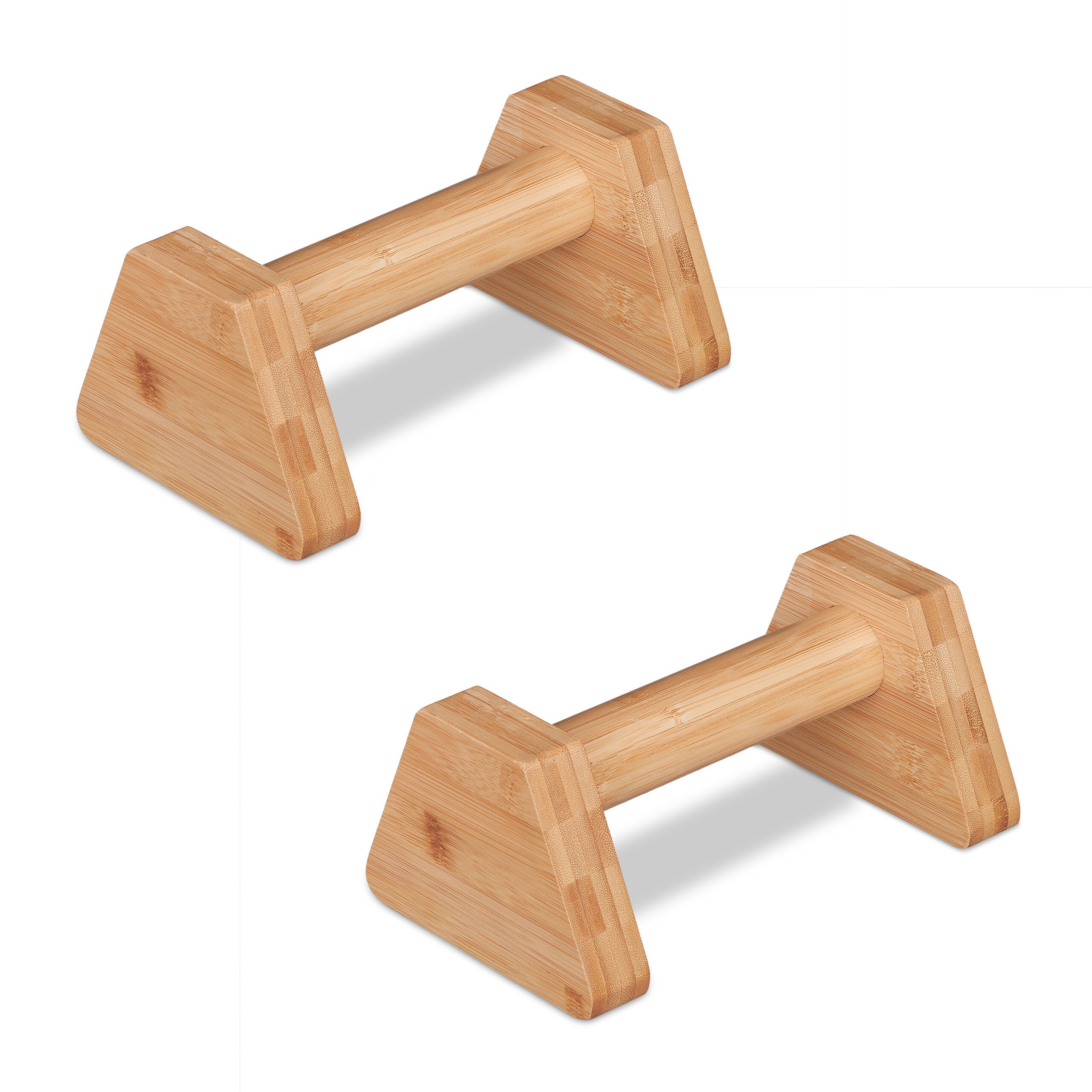 Maniglie Per Trazioni In Legno Di Faggio – Set Di Prese Per Arrampicata E Fitness Per Avambracci, Polsi E Forza Di Presa - 5