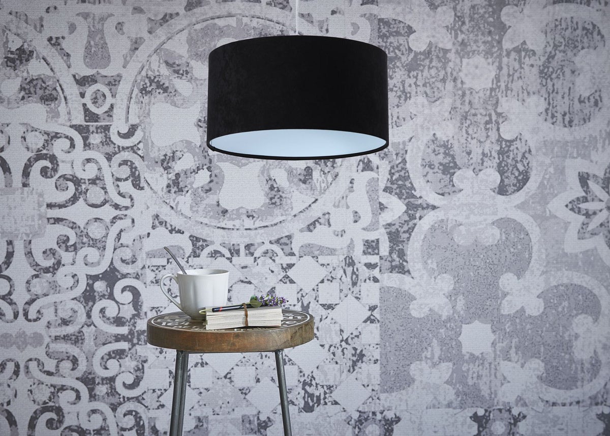 Lampa wisząca HOME 40 czarna/biała