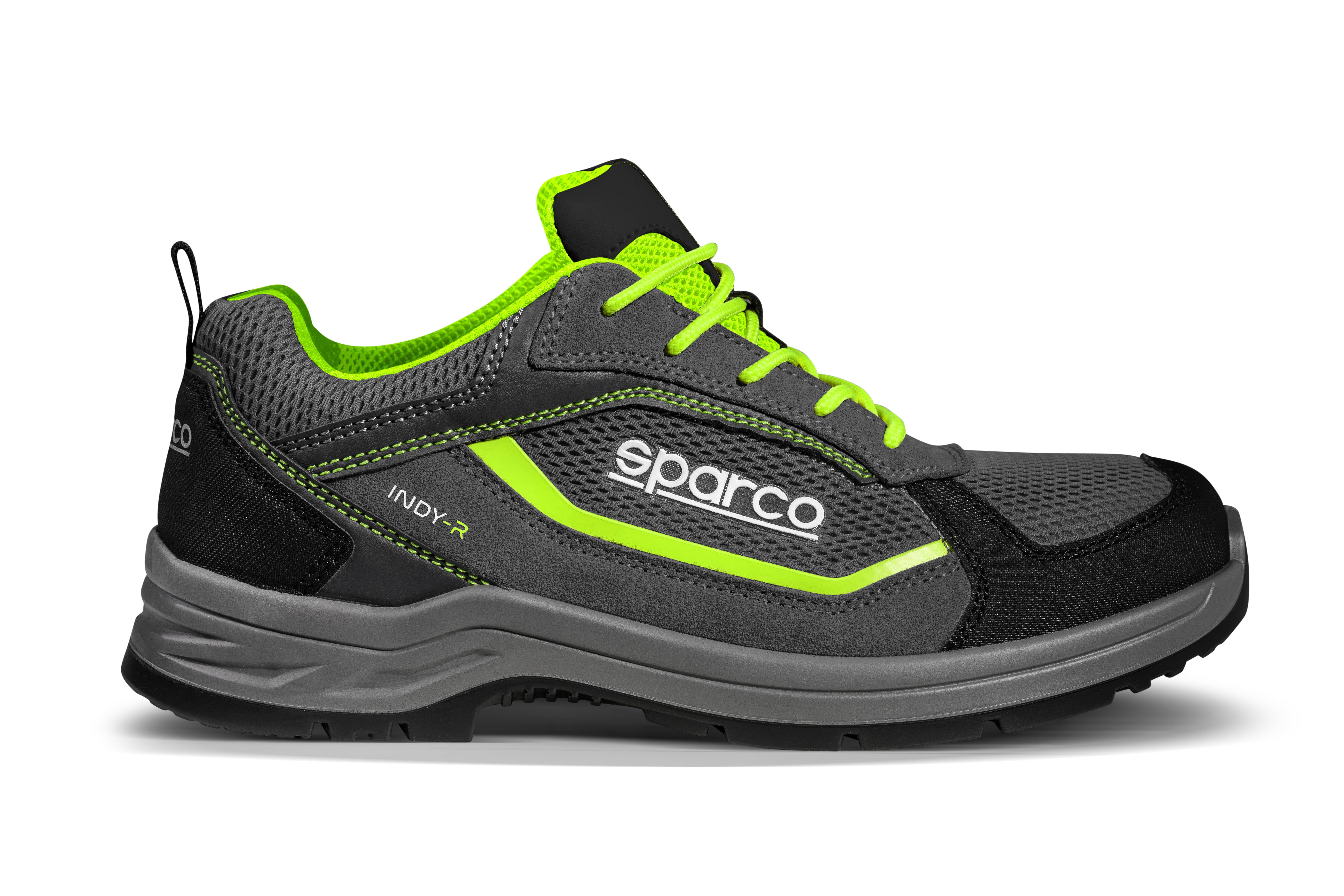 Sparco Sonoma S1P Chaussures de Sécurité Gris Vert - Taille 45 - 2