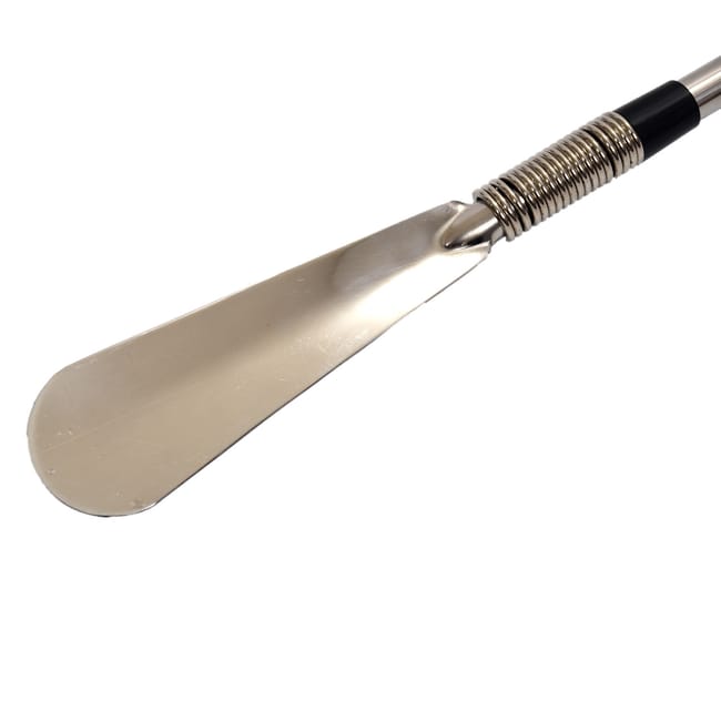 Moocuca Calzascarpe Di Metallo 2 Packs 42cm E 14cm Calzascarpe Lungo Calzascarpe In Acciaio