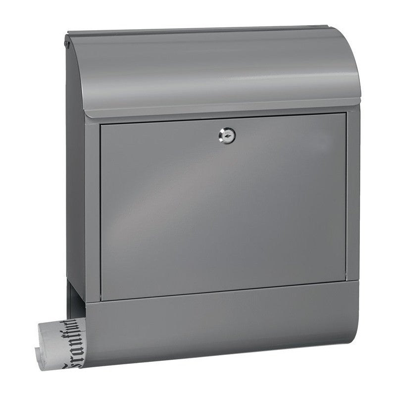 Skrzynka na listy BURG-WÄCHTER Scandic 825 Si wys.460mm szer.380mm gł.125mm silb. STA DIN C4 - SCANDIC 825 SI