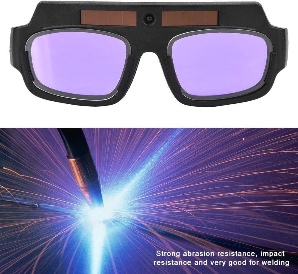 2pcs Lunettes de Soudure Lunettes de Protection protectrices pour assombrissement Automatique Solaire des Lunettes de Soudure pour Le soudage à l'arc - 3