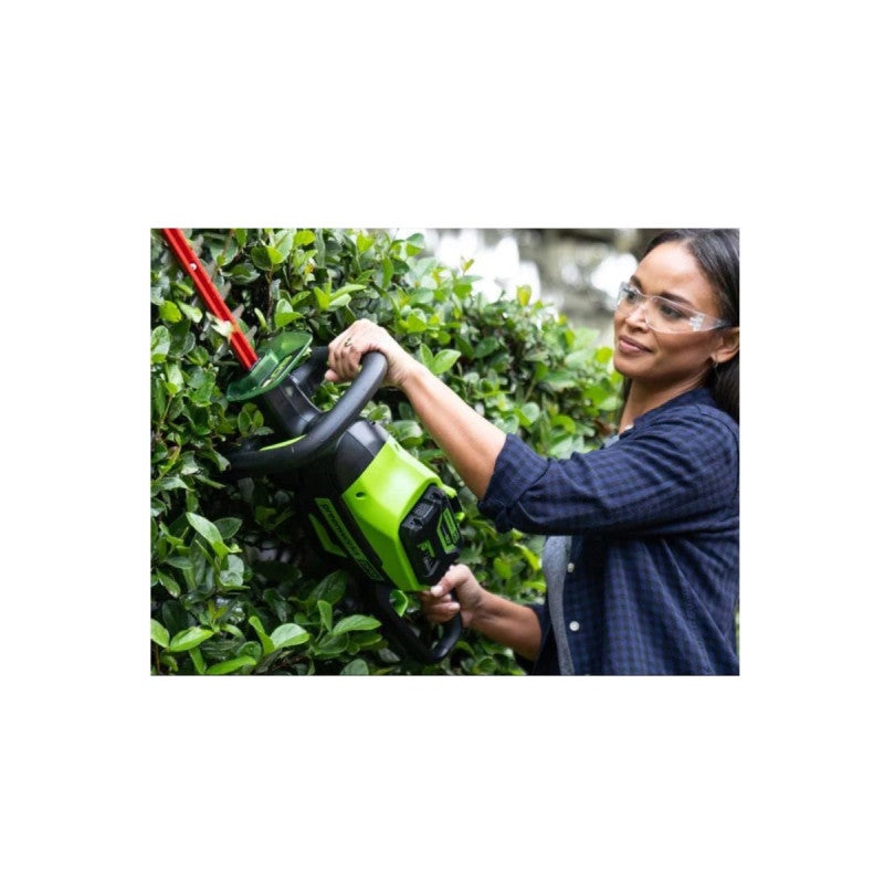 Taille-haies sans fil Brushless GREENWORKS 60V - Lame 66cm - 1 batterie 2.0 Ah - 1 Chargeur - GD60HT66K2 - 4